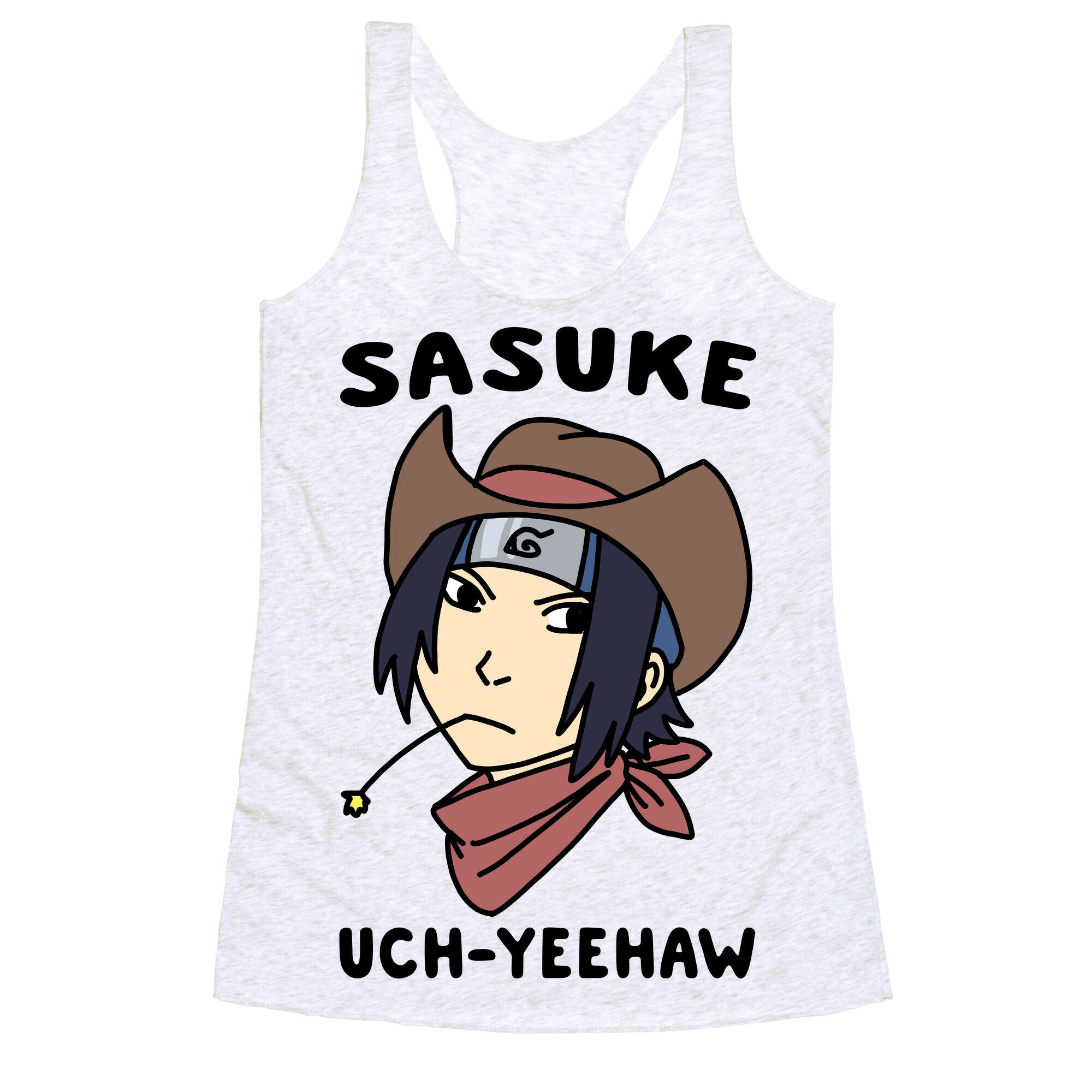 Sasuke Uch-Yeehaw Racerback Tank